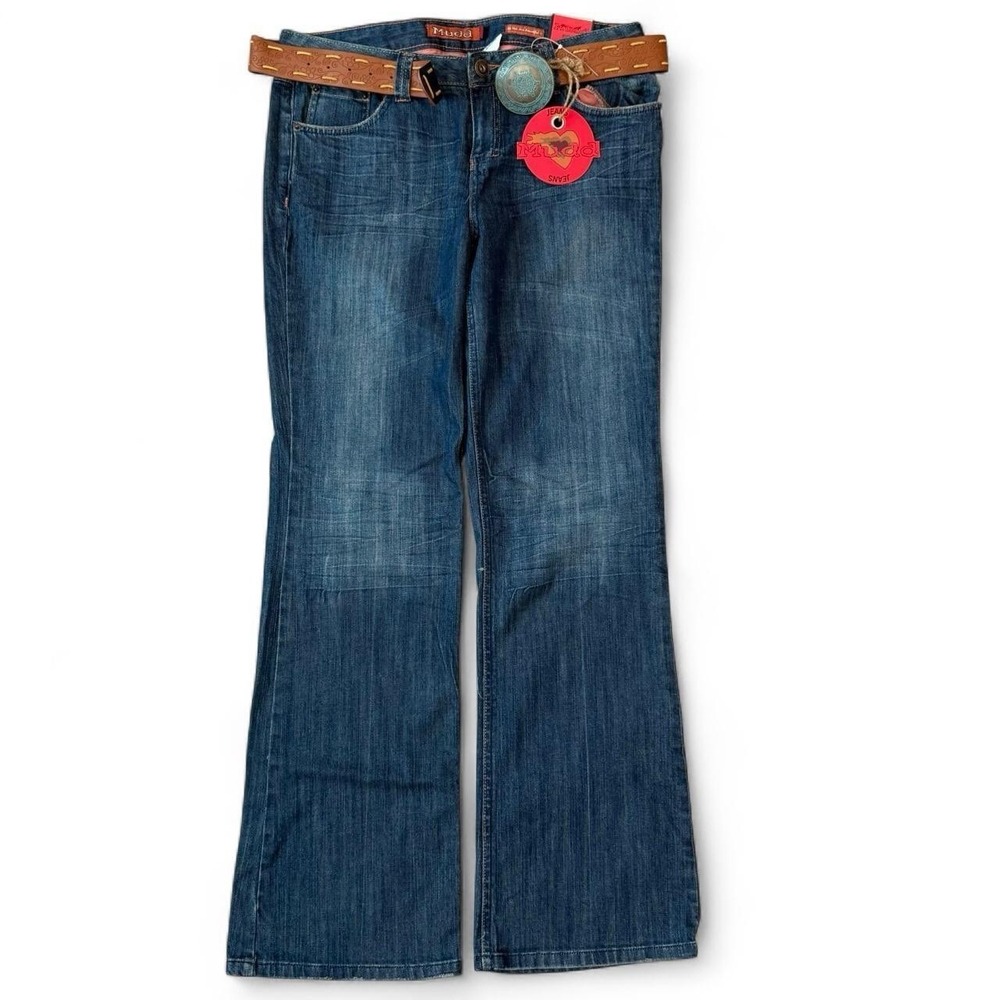 Vintage Mudd Bootcut Jeans Women's Size 13 Western Cowgirl NWT Y2K Denim Pants
